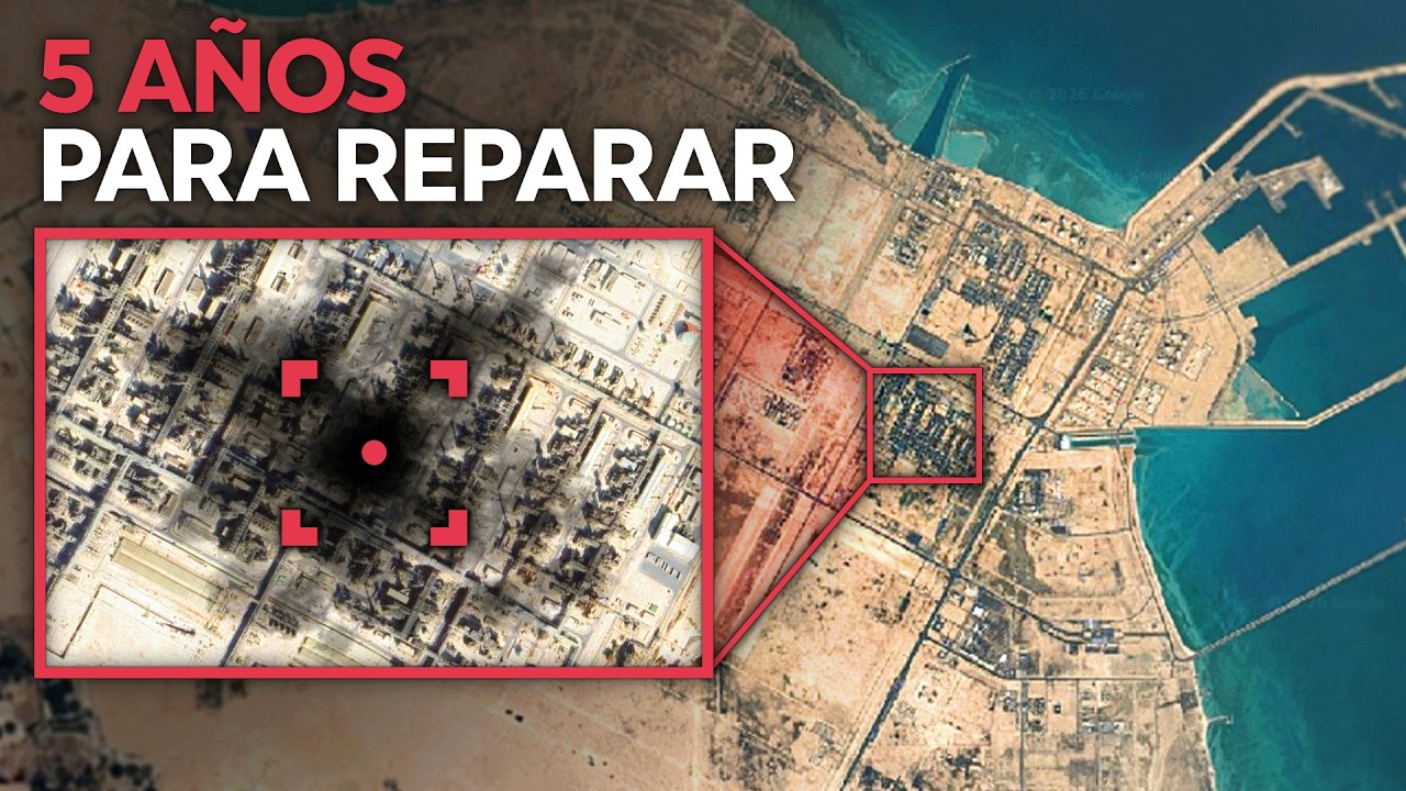 Así atacó Irán el mayor megaproyecto de Catar