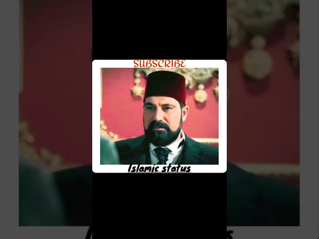 Sultan Abdul Hamid Tell About Prophet S.A.W Don't Miss Sauban Creater #shorts class=