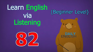 Learn English via Listening Beginner Level | Lesson 82 | Christmas