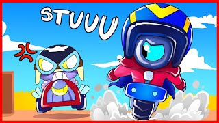 BRAWL STARS ANIMATION - STU IS TOO FAST