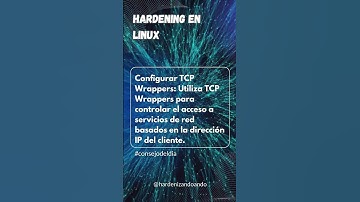 Configurar TCP Wrappers!!!