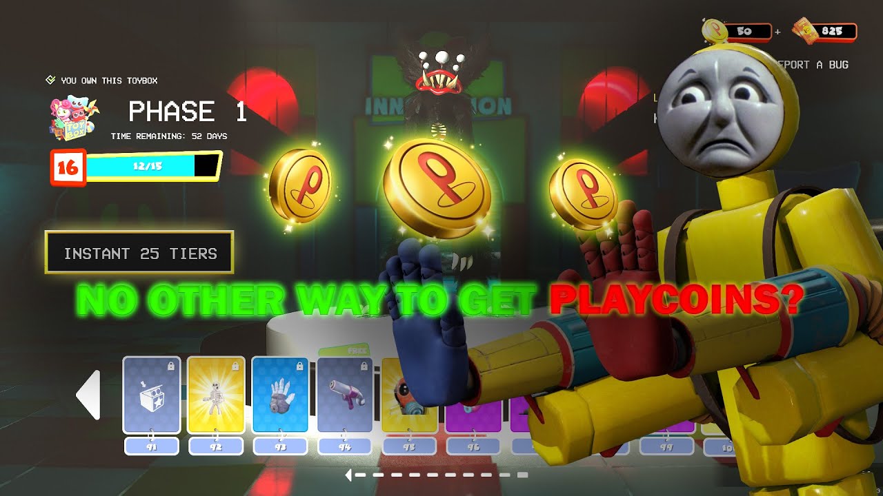 Project Playtime Problems Project Playtime Has A Little Problem... No Other Way To Get Playcoins ...