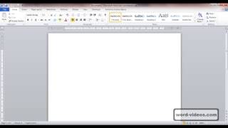 Introduction To Word 2010