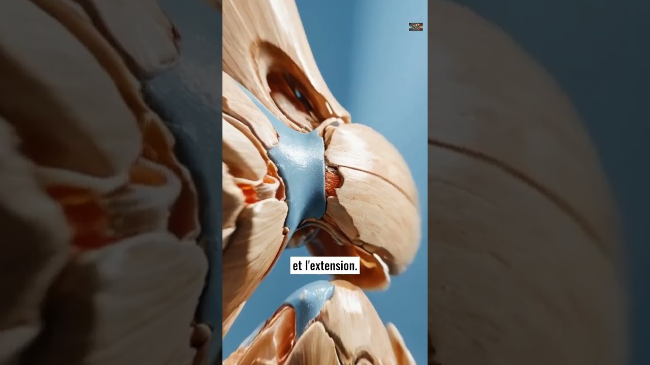 15 TYPES D&rsquo;ARTICULATIONS ET MOUVEMENTS, STRUCTURE ET FONCTION #50LAM_ANATOMIE_FR