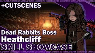 [Dead Rabbits Boss] Heathcliff — Skills Showcase + Cutscenes | Limbus Company