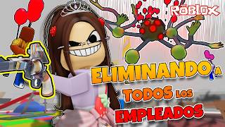 RETO: ELIMINÉ a TODOS los EMPLEADOS de SCP-3008 *EL REY ATACA*🔥🙀