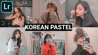 Korean Pastel lightroom preset | How to edit like korean pastel tutorial + Free DNG | Karl Eigenn screenshot 1