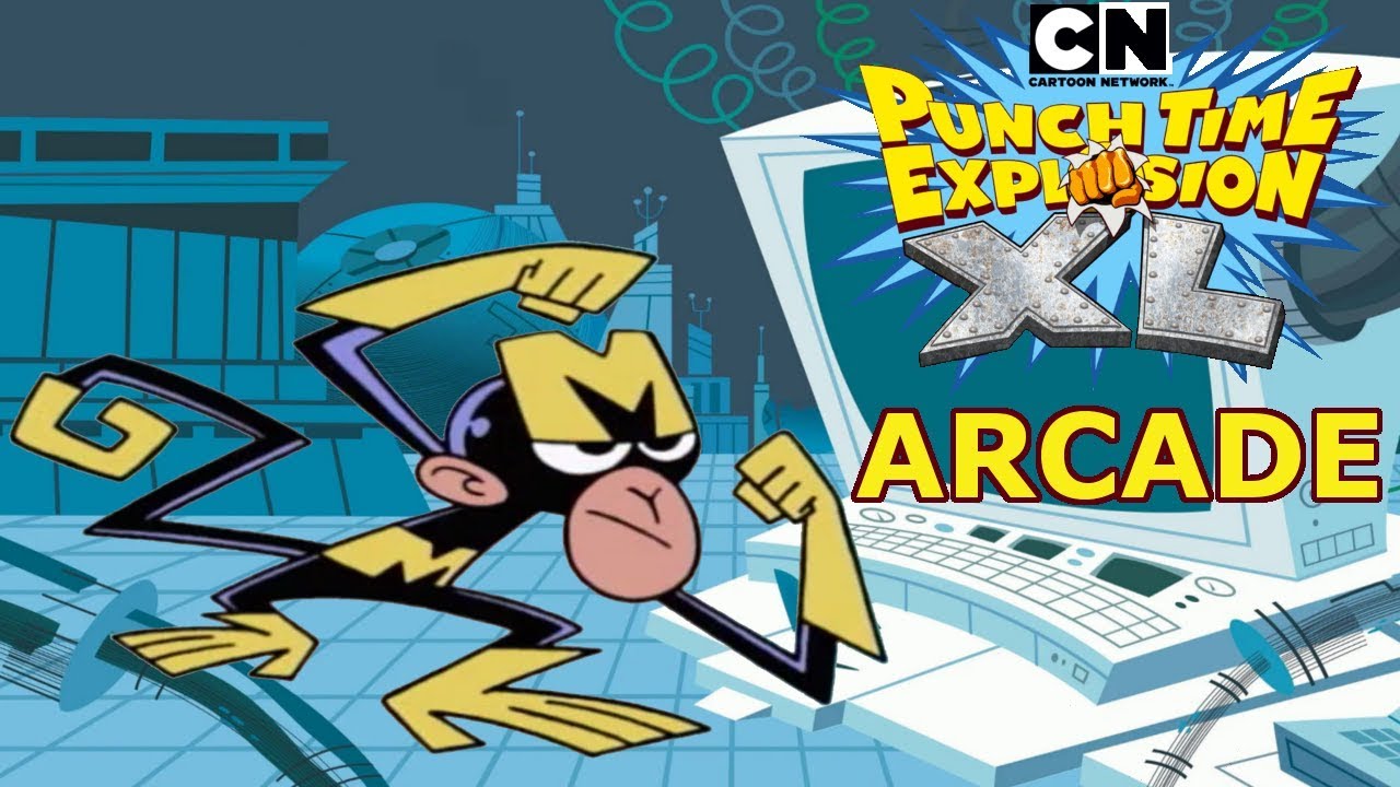 Cartoon Network Punch Time Explosion XL Arcade Mode with Monkey