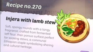 Cookingdom Level 270 Injera with Lamb Stew gameplay walkthrough