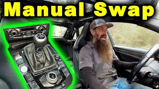 Is a Manual Transmission Swap WORTH IT? Audi S4 Swap