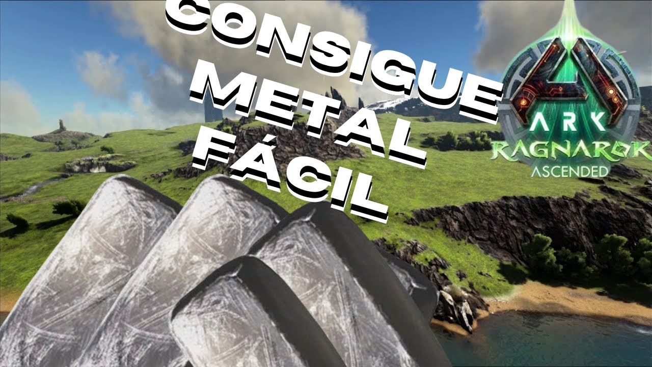 Consigue MUCHO metal así en Oficial RAGNAROK Ark Ascended - YouTube