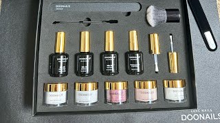 Manucure incroyable avec Doonails 😱💅 Je teste le dipping powder 💫 #nessalyo #doonails screenshot 1