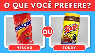 O QUE VOCÊ PREFERE? 🤤🍔🍕 | EDIÇÃO: COMIDA