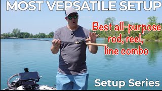 Best All-Purpose B Fishing Setup Rod, Reel, Line 4K