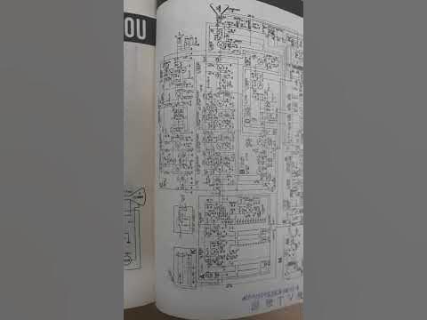 SONY TV-900U tv circuit diagram / SONY TV-900U 트랜지스터 TV 회로도 - YouTube