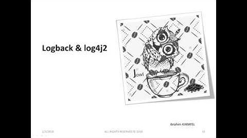 Java SLF4J  & log4j-2 & logback