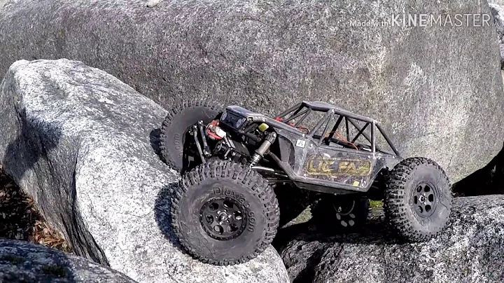 MEGA GOAT AXIAL CAPRA TRIBE CRAWL SESH, TEST AND TUNE  PT 1.