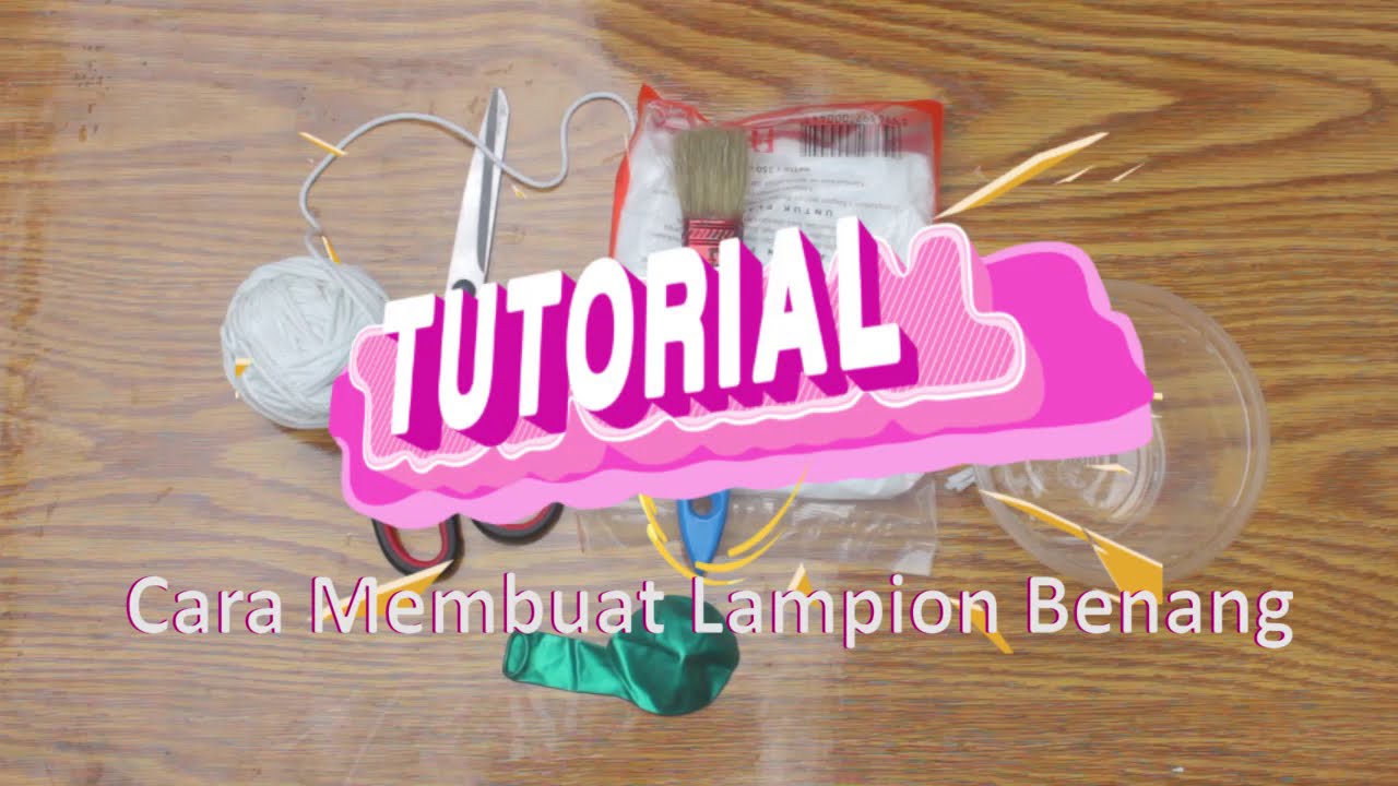  Cara Membuat Lampion  Handmade dari Balon BYtutorial YouTube