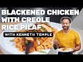 Kenneth temples blackened chicken  an introduction to cajun and creole cooking  food network