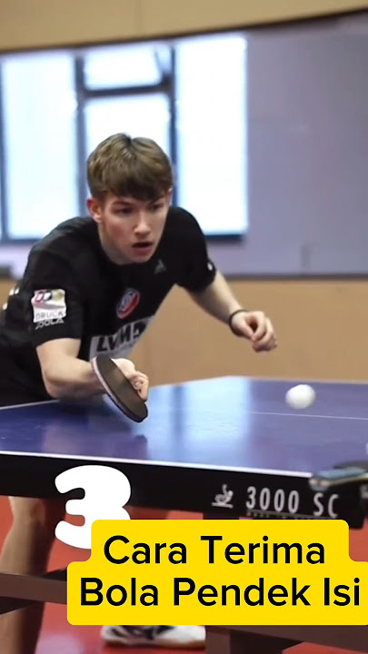 CARA TERIMA SERVIS BOLA PENDEK ISI TENIS MEJA #pingpong #tenismeja #tabletennis