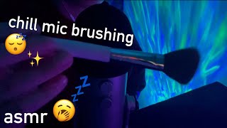 ASMR~ Makeup brushes on the foam cover~ Chill mic brushing sesh✨💋