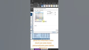 Menú personalizado para tablas dinámicas #excel #exceltips #exceltricks #exceltutorial