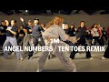 Chris brown  angel numbers  ten toes amapiano remix  buckey choreography