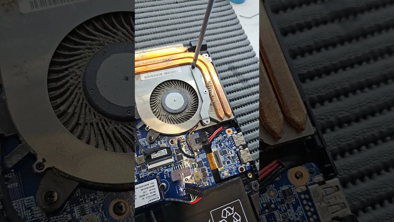 MSI Catana GF66 Thermalpad Disassembly