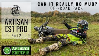 Artisan ES1-Pro Off-road first ride review - off-road scooter - electric motorcycle