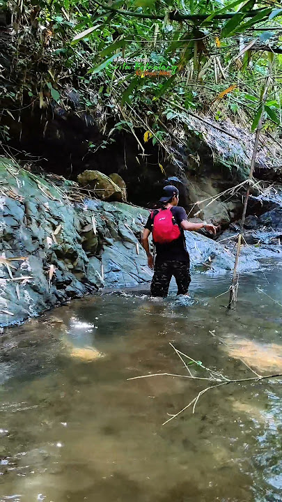 Nikmati apa yang sudah di sajikan alam 🏄🍃 #ceritapetualang #exploresungai #alamluwu #salulompo_luwu