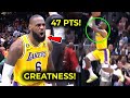 Bagong signature move ni LeBron James, HALIMAW 47pts sa kanyang Birthday!