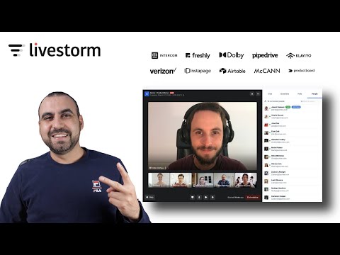 Host meetings webinar and events faster than zoom with Livestorm