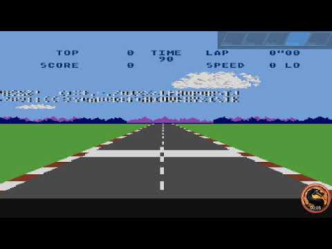 Pole Position: Practice Run [2 Laps] 20k 50'55 - Atari 400/800/XL/XE Emulated
