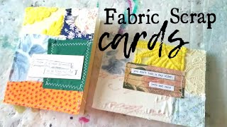 How to Make Cards Using Fabric SCRAPS