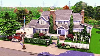 American Dream Family Home | The Sims 4 Speed Build