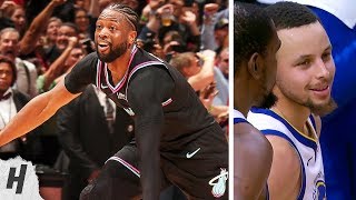 Dwyane Wade DESTROYS THE WARRIORS! EPIC Game-Winner | Warriors vs Heat - February 27, 2019