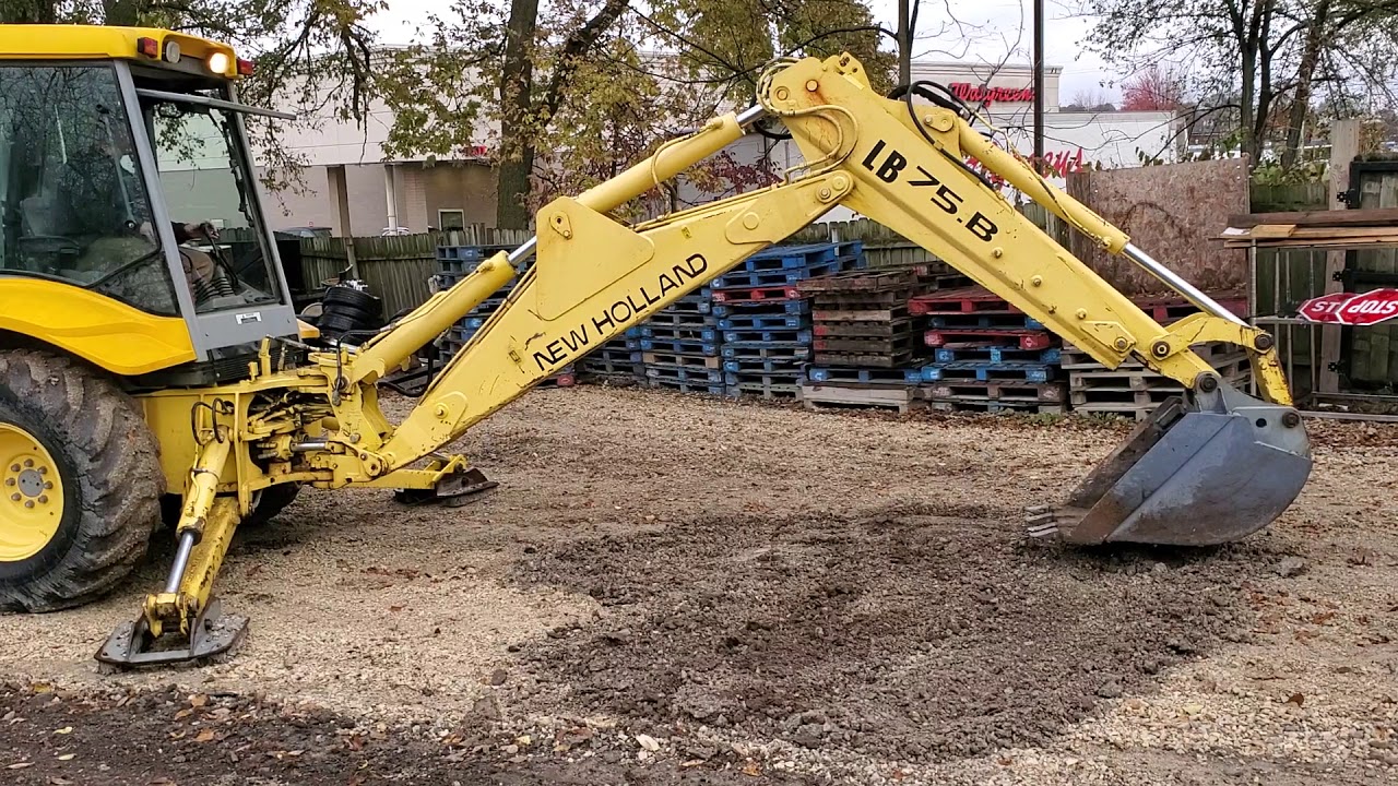 Backhoe for sale! New Holland LB 75
