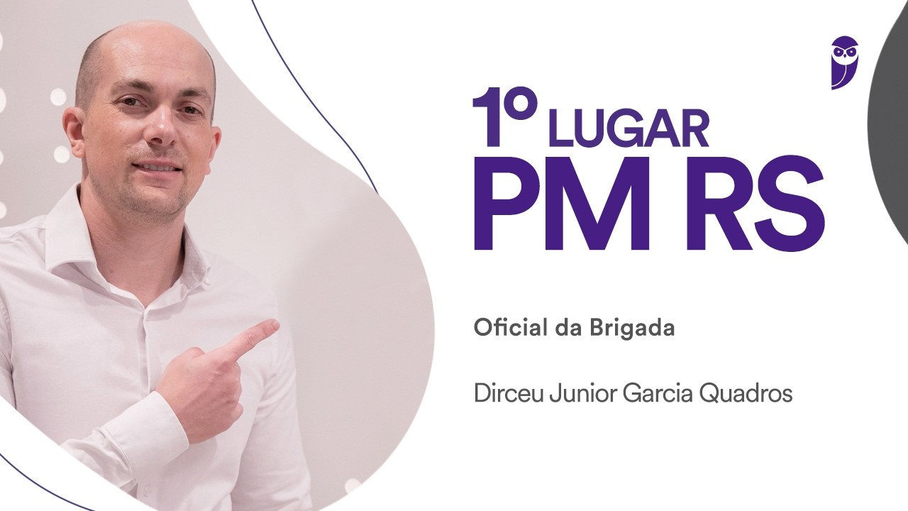 Baile dos Primeiros: Dirceu Junior Quadros, aprovado em 1º lugar para Oficial da Brigada na PM RS