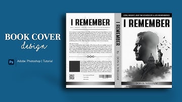 How to Design a Stunning Book Cover in Photoshop | Step-by-Step Tutorial #freelancecontest