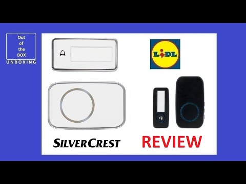 Бездротовий дверний дзвінок на батарейках SilverCrest STK 17 A1 White (Німеччина), видео 1