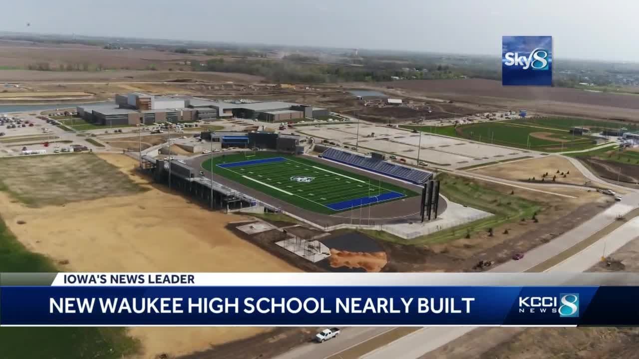 New Waukee high school nearly complete YouTube