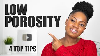 4 WAYS To Moisturise Your DRY Low Porosity Natural Hair (BEST METHODS TO USE )👌🏾