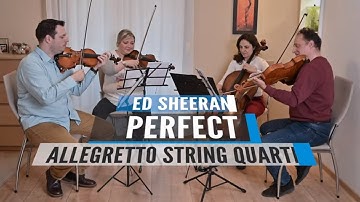 Perfect - Ed Sheeran - Allegretto String Quartet Cover
