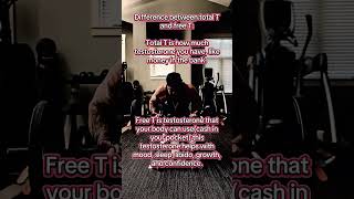 Total T vs Free T (Explained Like a Human) 🧪 Total Testosterone What it is: The total amount of
