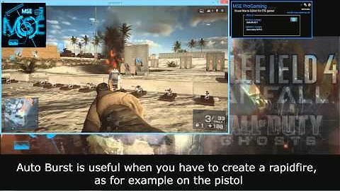BF4 BF3 COD HARDLINE Macro No Recoil and No Spread - 9 How to use -- Autoburst