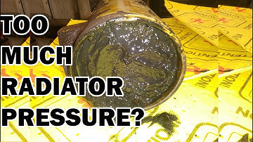 My Radiator Has TOO MUCH PRESSURE, but why? Question of the Week.