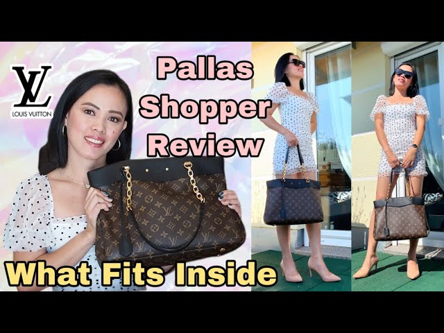 LOUIS VUITTON PALLAS SHOPPER REVIEW