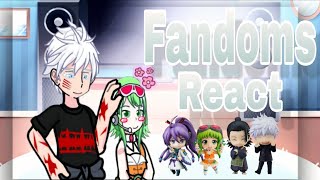 🍡||Fandoms React to Each other||WIP INTRODUCTION||🍡