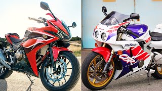 🔴 Honda CBR400RR (1999) vs Honda CBR400R (2022) - Адреналин Против Практичности 👌!