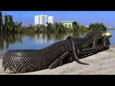 largest anaconda snake ever caught